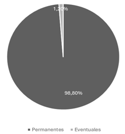 Gráfico 1. Recursos Humanos de la TEO