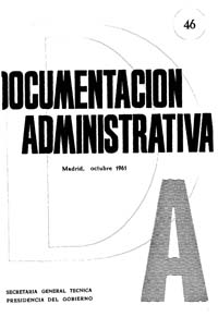 					Ver Documentación Administrativa. Número 46 (octubre 1961)
				