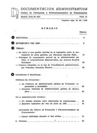 					View Documentación Administrativa. Número 55 (julio 1962)
				