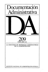 					Ver Documentación Administrativa. Número 209 (enero-abril 1987)
				