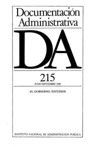 					Ver Documentación Administrativa. Número 215 (julio-septiembre 1988)
				