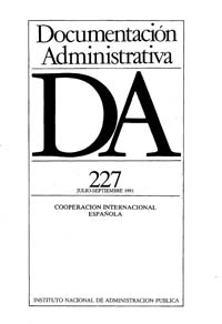 					View Documentación Administrativa. Número 227 (julio-septiembre 1991)
				