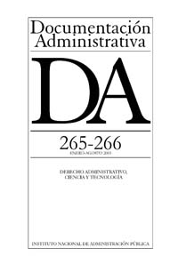 					View Documentación Administrativa. Números 265-266 (enero-agosto 2003)
				