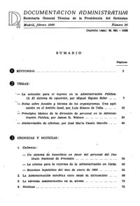 					Ver Documentación Administrativa. Número 26 (febrero 1960)
				