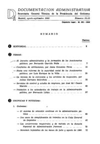 					View Documentación Administrativa. Números 32-33 (agosto-septiembre 1960)
				