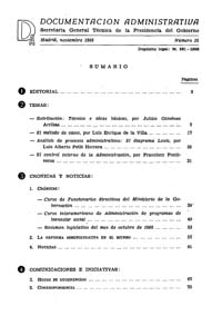 					Ver Documentación Administrativa. Número 35 (noviembre 1960)
				