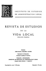 					View Revista de Estudios de la Vida Local (1942-1984). Número 178 (abril-junio 1973)
				
