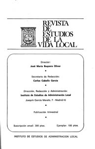 					View Revista de Estudios de la Vida Local (1942-1984). Número 184 (octubre-diciembre 1974)
				