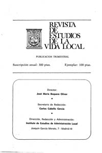 					View Revista de Estudios de la Vida Local (1942-1984). Número 189 (enero-marzo 1976)
				