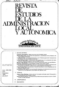 					Ver Revista de Estudios de la Administración Local y Autonómica (1985-2000). Número 235-236 (julio-diciembre 1987)
				