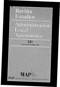 					Ver Revista de Estudios de la Administración Local y Autonómica (1985-2000). Número 243 (julio-septiembre 1989)
				