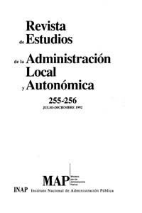 					Ver Revista de Estudios de la Administración Local y Autonómica (1985-2000). Número 255-256 (julio-diciembre 1992)
				