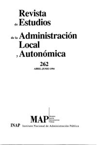 					Ver Revista de Estudios de la Administración Local y Autonómica (1985-2000). Número 262 (abril-junio 1994)
				