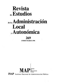 					Ver Revista de Estudios de la Administración Local y Autonómica (1985-2000). Número 269 (enero-marzo 1996)
				