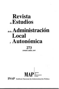 					Ver Revista de Estudios de la Administración Local y Autonómica (1985-2000). Número 273 (enero-marzo 1997)
				