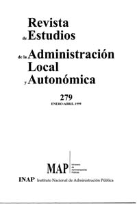 					Ver Revista de Estudios de la Administración Local y Autonómica (1985-2000). Número 279 (enero-abril 1999)
				
