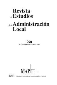 					Ver Revista de Estudios de la Administración Local (2001-2003). Número 290 (septiembre-diciembre 2002)
				